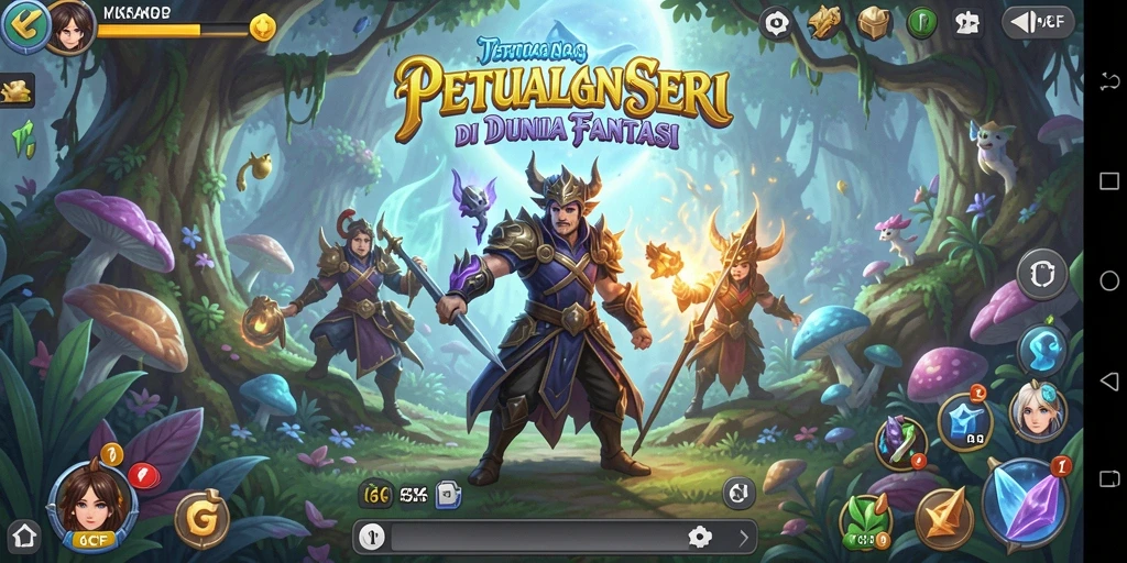 Tangkapan layar gameplay 6CF yang menunjukkan aksi petualangan yang mendebarkan.