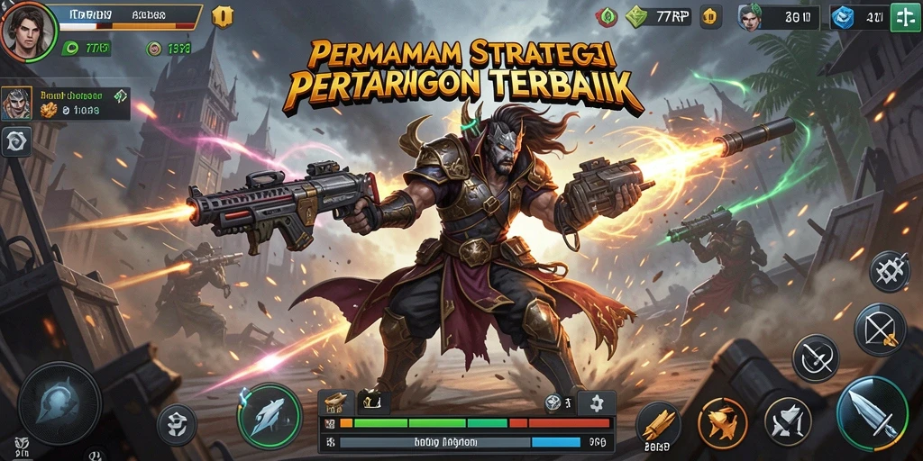 Gameplay SLG seru dalam 77RP dengan strategi mendalam.