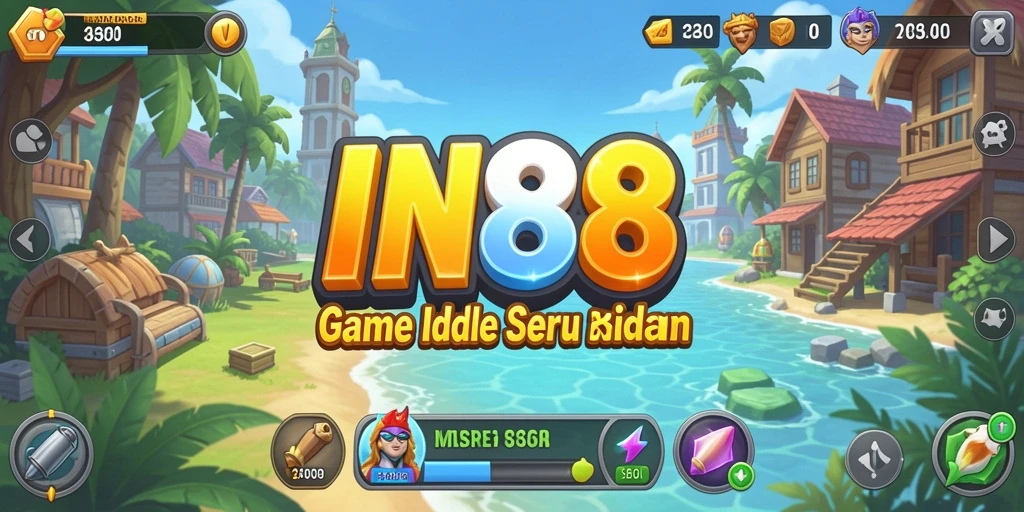 Tampilan gameplay IN88 yang menghibur dan penuh warna.
