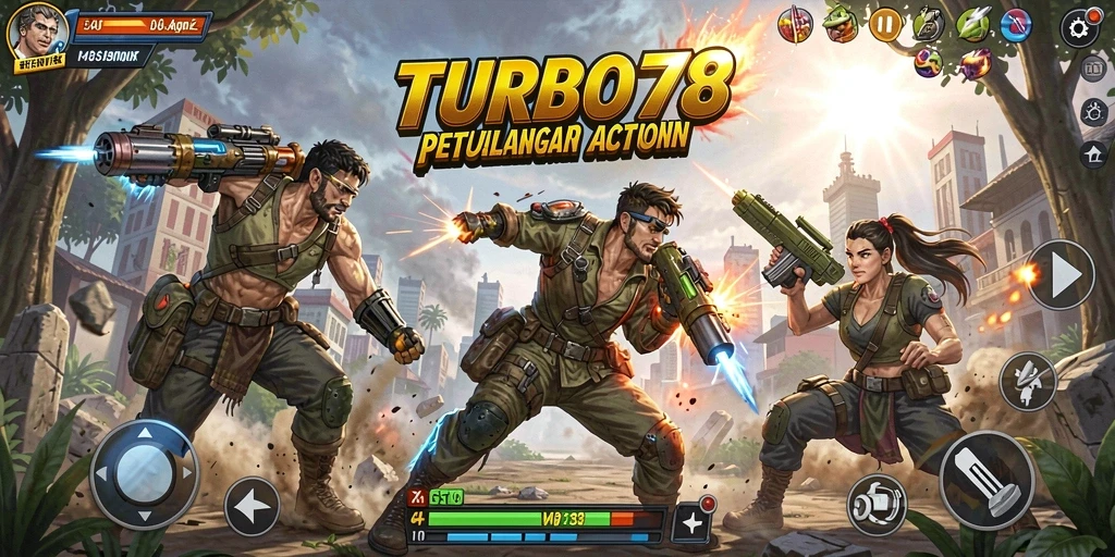 Gameplay TURBO78 yang seru dan menegangkan.