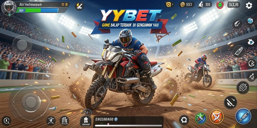 Tampilan gameplay YYBET dengan aksi balap yang mendebarkan dan grafik yang menawan.
